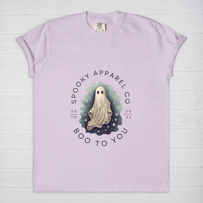 Spooky Apparel Co - Boo to You - Comfort Color Tee