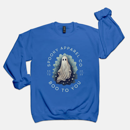 Spooky Apparel Co - Boo to You - Crew Neck Sweatshirt