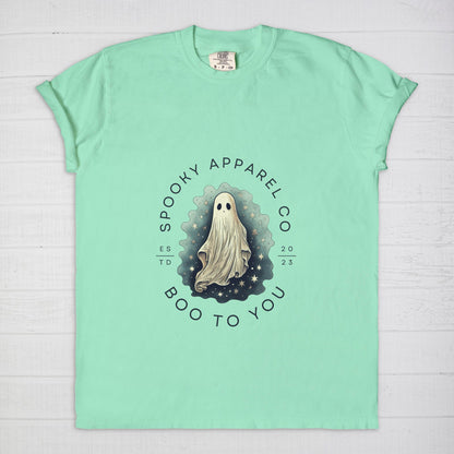 Spooky Apparel Co - Boo to You - Comfort Color Tee