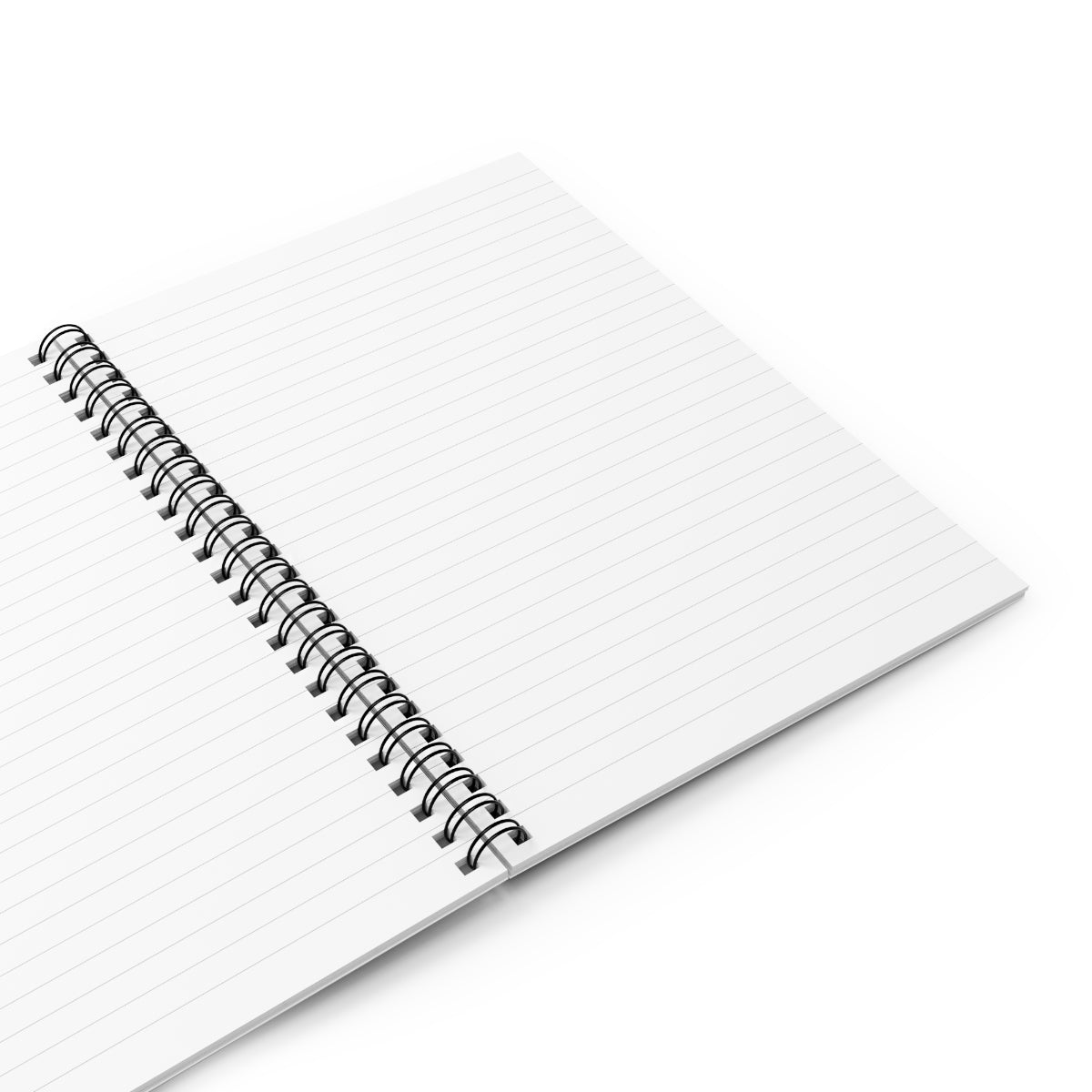 Boho-style Spiral Notebook - Ruled Line
