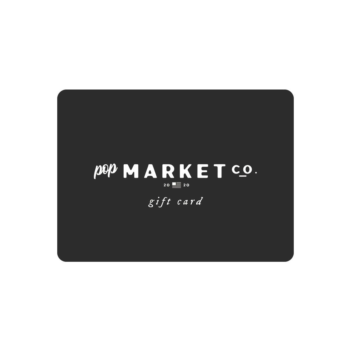PoP Market Co. gift card